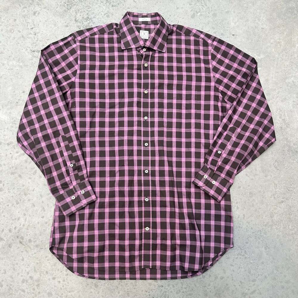 Peter Millar Button Up Long Sleeve Shirt - Large